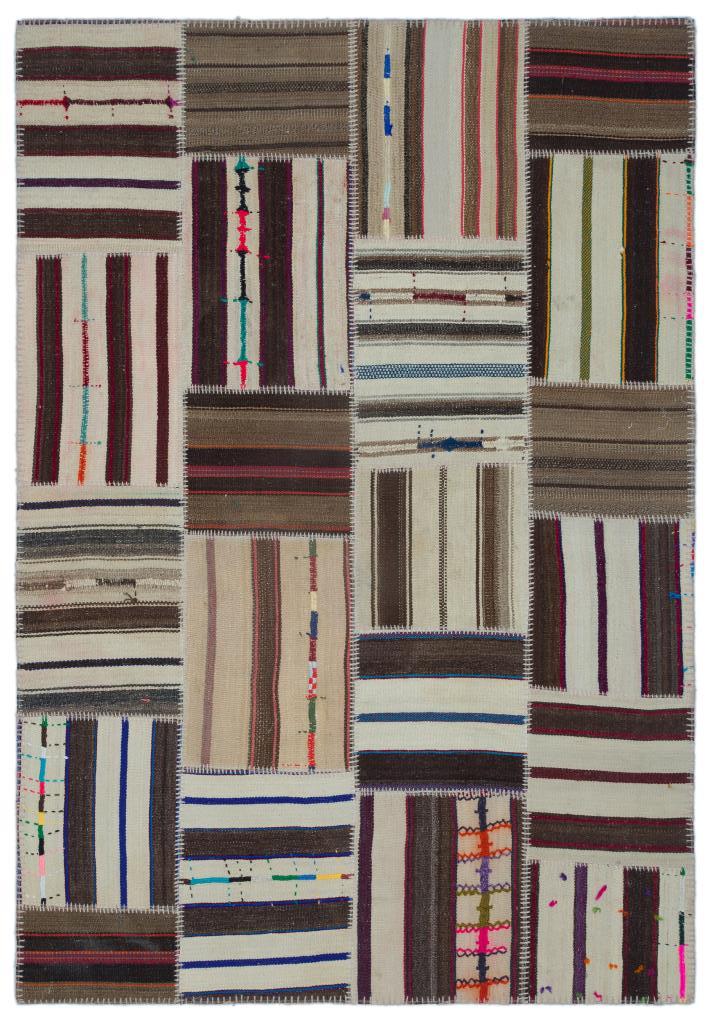 Apex Kilim Patchwork Unique Striped 25442 157 x 230 cm