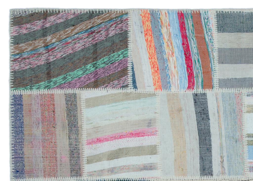 Apex Kilim Patchwork Unique Striped 25447 160 x 224 cm