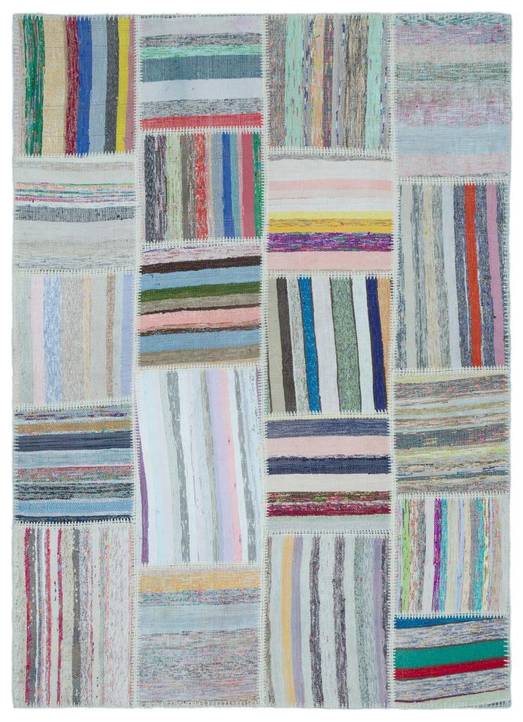 Apex Kilim Patchwork Unique Striped 25448 160 x 224 cm