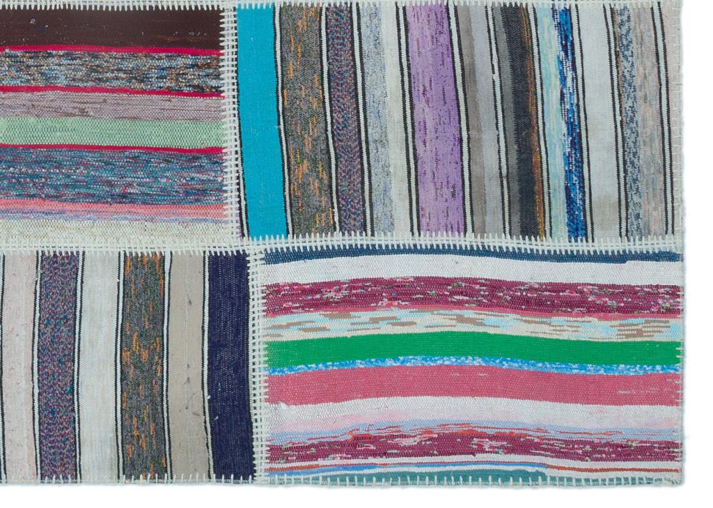 Apex Kilim Patchwork Unique Striped 25456 160 x 225 cm