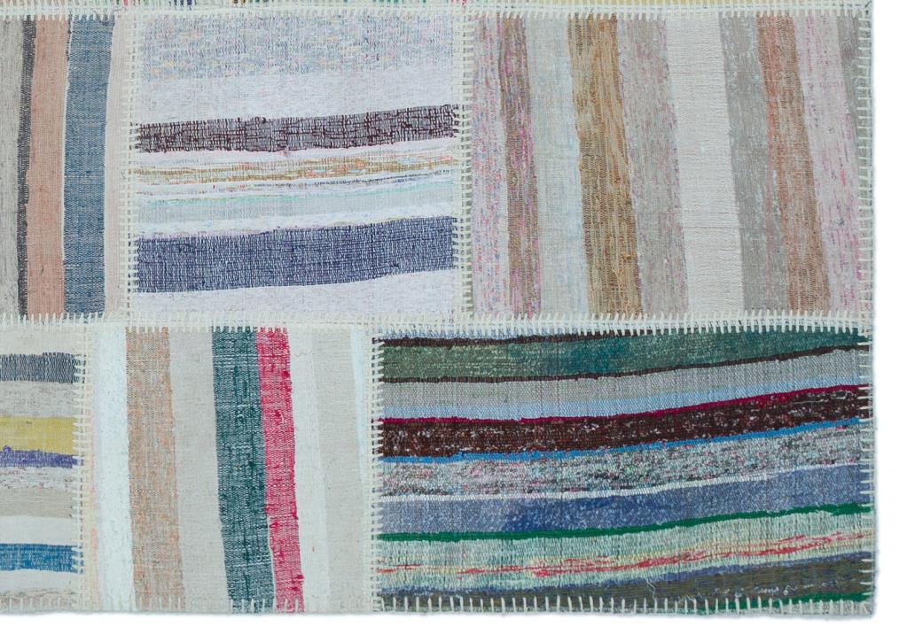 Apex Kilim Patchwork Unique Striped 25464 160 x 228 cm