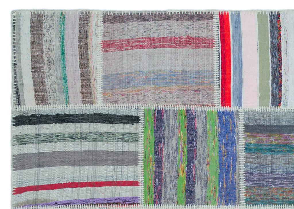 Apex Kilim Patchwork Unique Striped 25473 160 x 225 cm