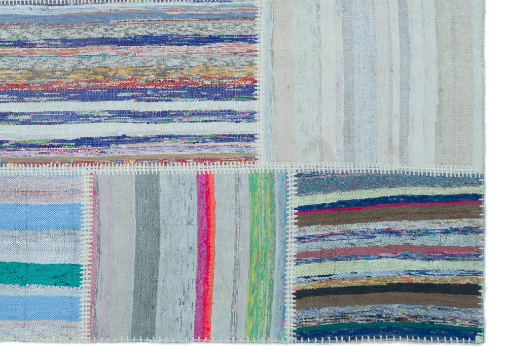 Apex Kilim Patchwork Unique Striped 25477 160 x 225 cm