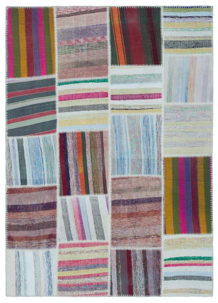 Apex Kilim Patchwork Unique Striped 25500 160 x 225 cm