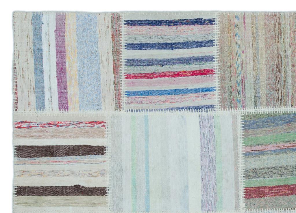 Apex Kilim Patchwork Unique Striped 25508 160 x 222 cm