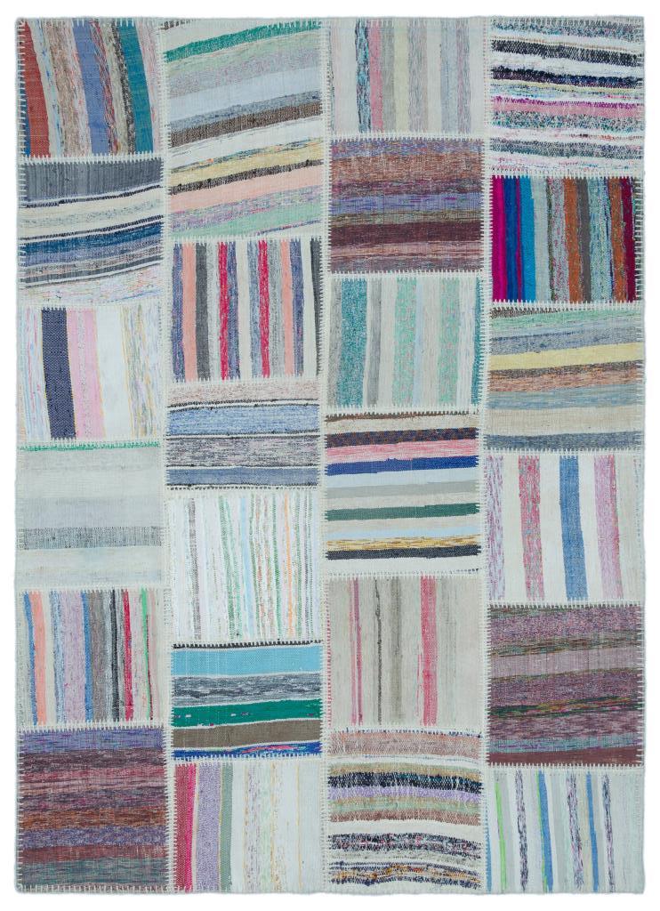 Apex Kilim Patchwork Unique Striped 25512 160 x 222 cm