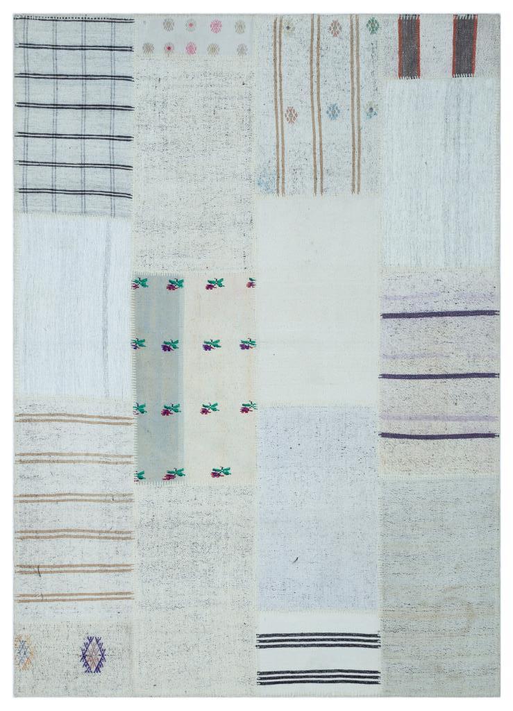 Apex Kilim Patchwork Unique Striped 26774 161 x 222 cm