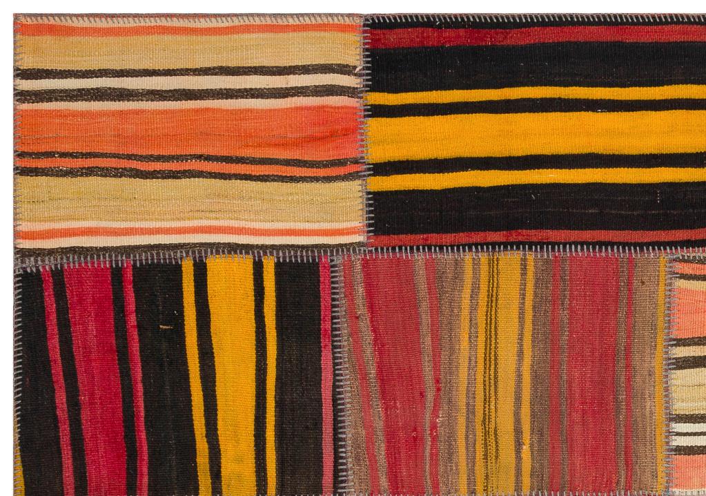 Apex Kilim Patchwork Unique Striped 36181 159 x 231 cm