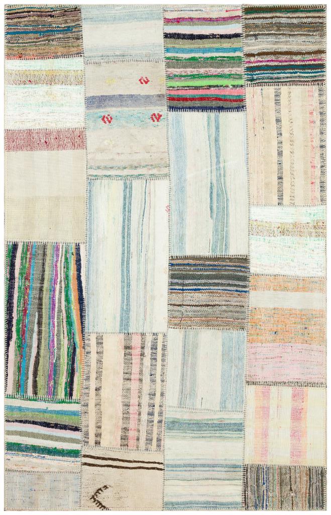 Apex Kilim Patchwork Unique Striped 36318 155 x 240 cm