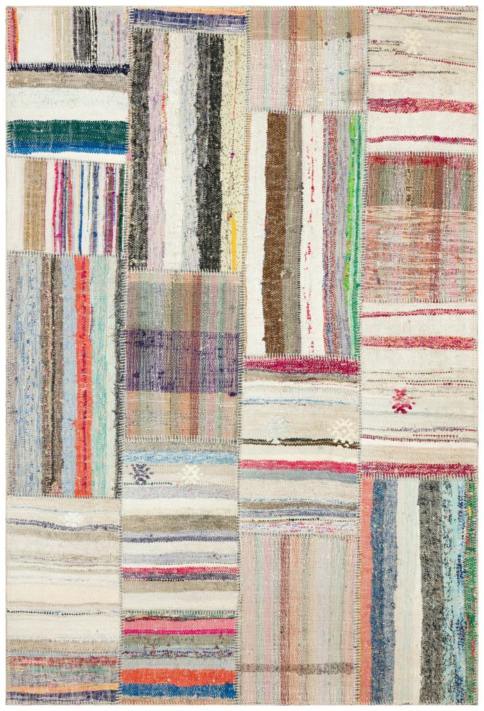 Apex Kilim Patchwork Unique Striped 36321 157 x 234 cm