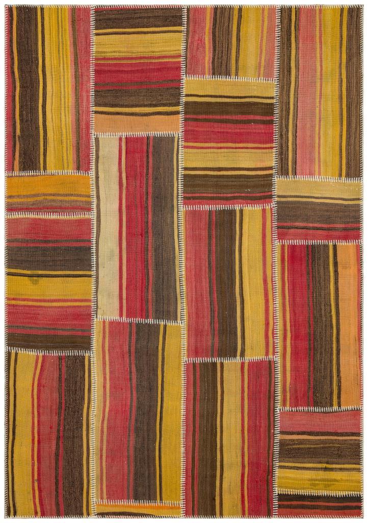 Apex Kilim Patchwork Unique Striped 36328 161 x 231 cm