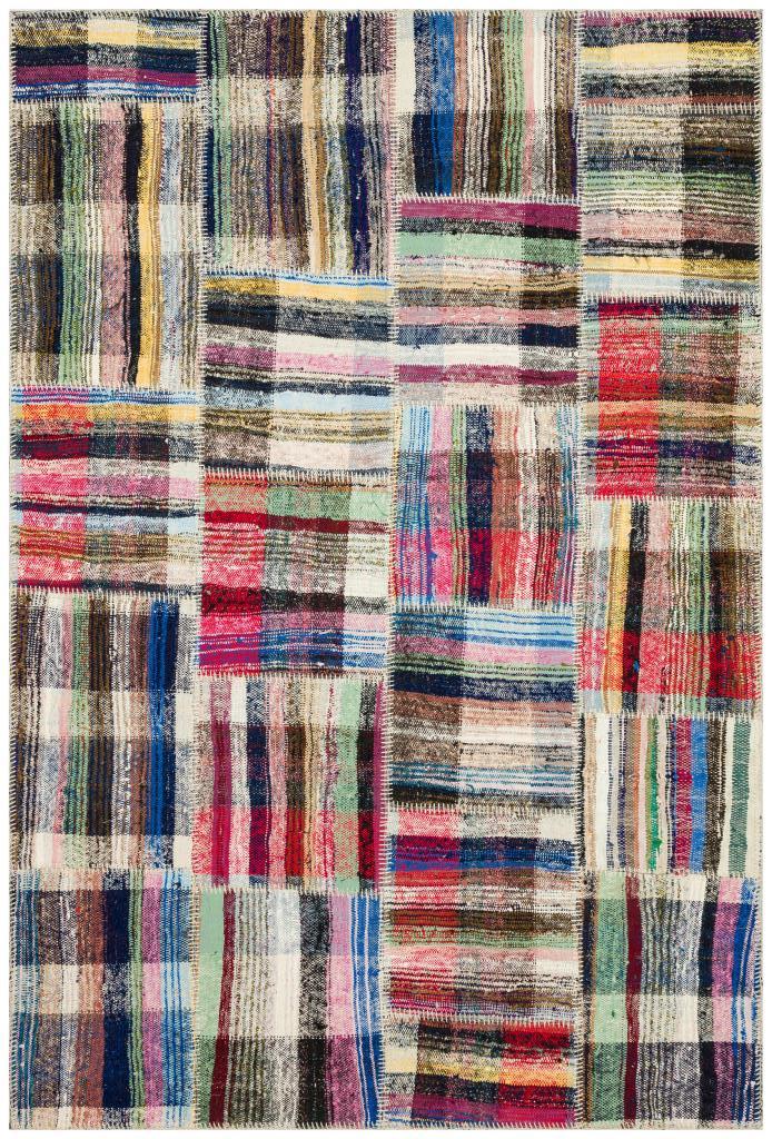Apex Kilim Patchwork Unique Striped 36330 158 x 235 cm