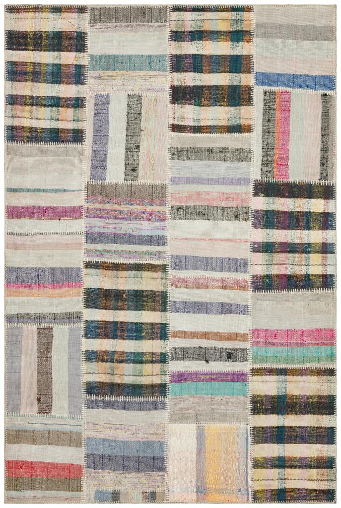 Apex Kilim Patchwork Unique Striped 36341 152 x 226 cm