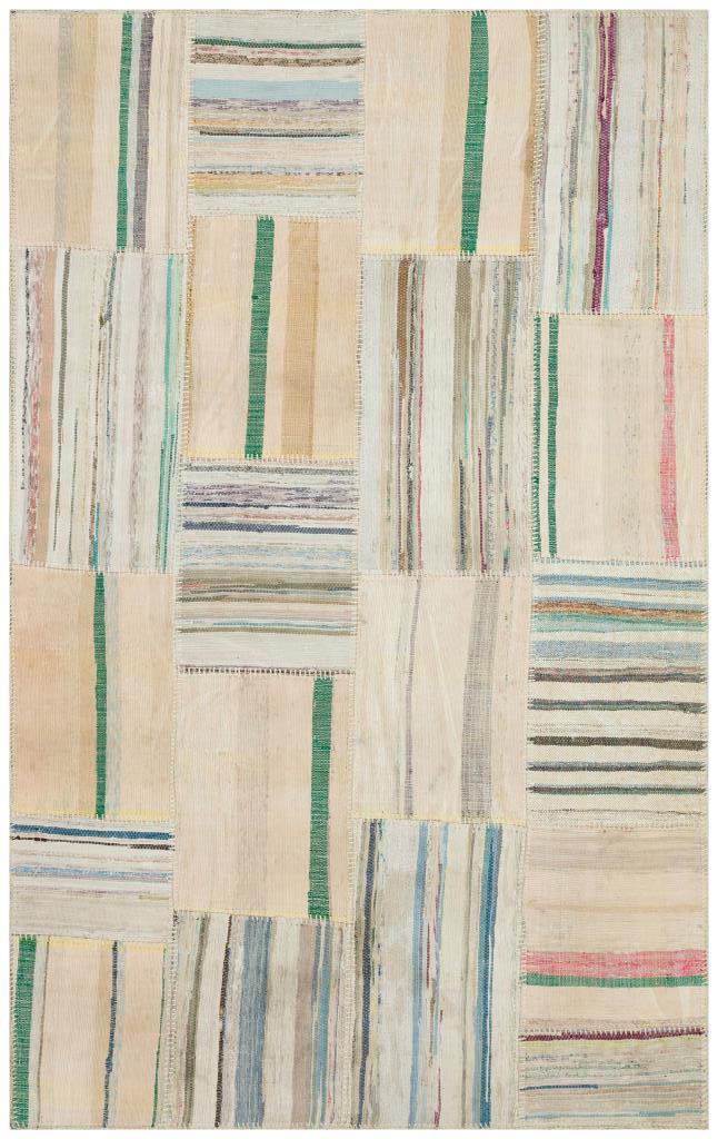 Apex Kilim Patchwork Unique Striped 36345 142 x 225 cm