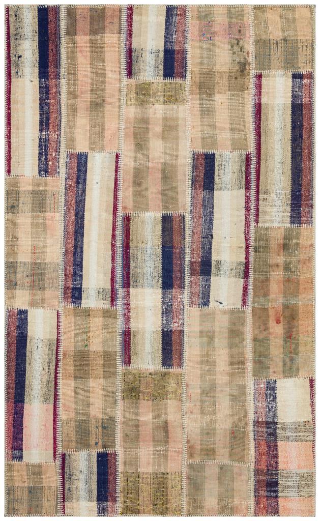 Apex Kilim Patchwork Unique Striped 36347 138 x 225 cm