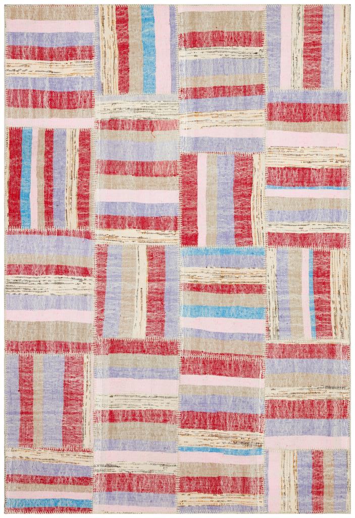 Apex Kilim Patchwork Unique Striped 36348 157 x 232 cm