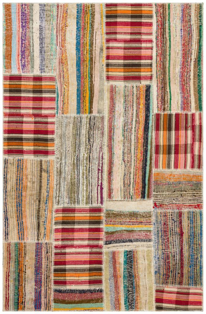 Apex Kilim Patchwork Unique Striped 36350 149 x 230 cm