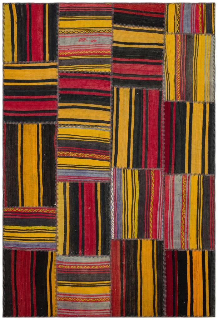 Apex Kilim Patchwork Unique Striped 36356 161 x 236 cm