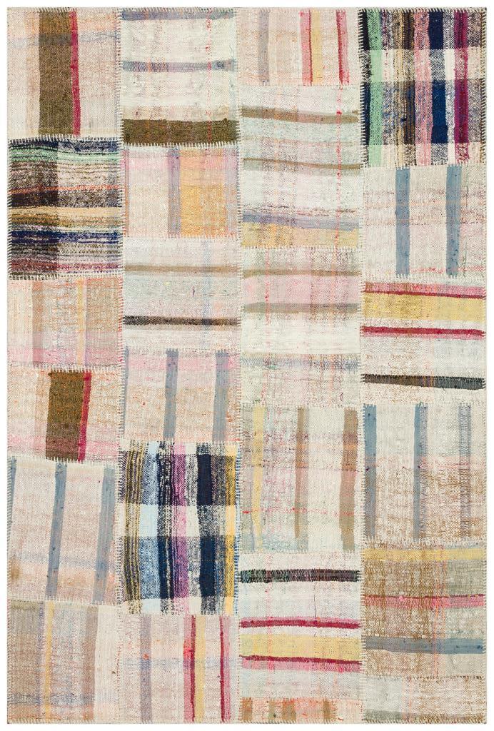 Apex Kilim Patchwork Unique Striped 36361 151 x 225 cm