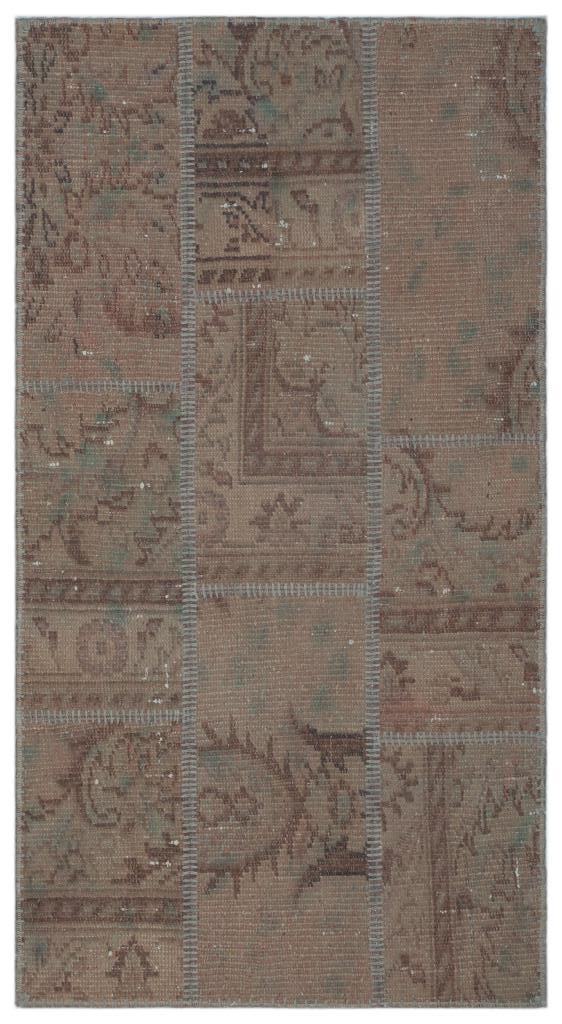 Apex Patchwork Halı Bej 21333 80 x 150 cm