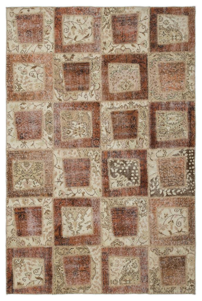 Apex Patchwork Halı Bej 21436 160 x 242 cm