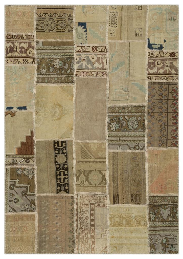 Apex Patchwork Halı Bej 21499 160 x 230 cm