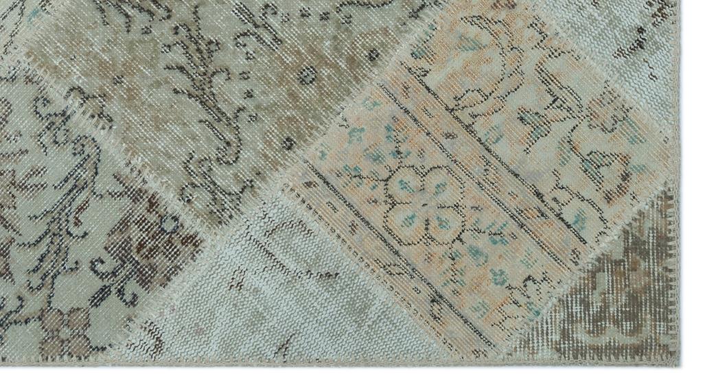 Apex Patchwork Halı Bej 24693 80 x 150 cm