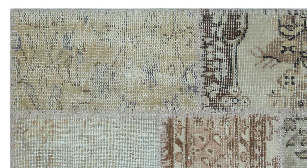 Apex Patchwork Halı Bej 24751 80 x 150 cm