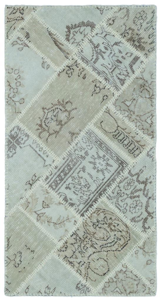 Apex Patchwork Halı Bej 25059 80 x 150 cm