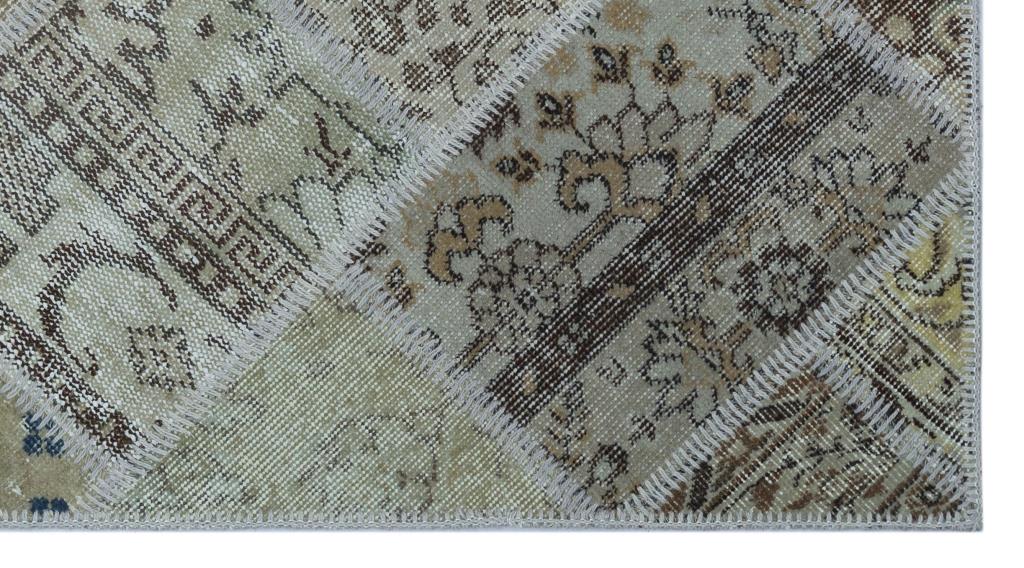 Apex Patchwork Halı Bej 25904 80 x 150 cm