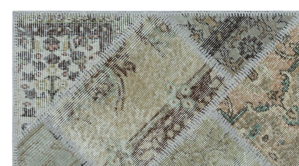 Apex Patchwork Halı Bej 25904 80 x 150 cm