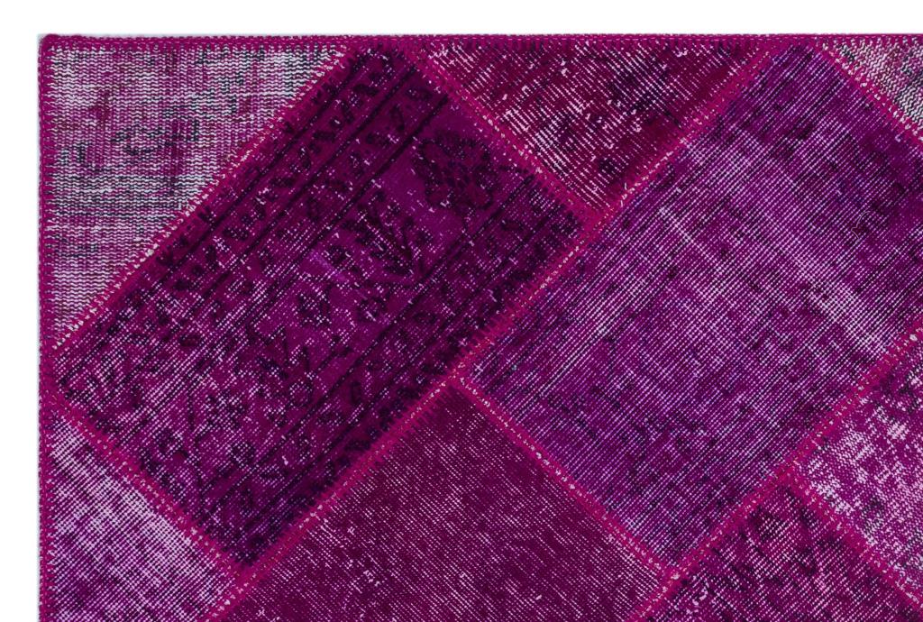 Apex Patchwork Halı Fuşya 26249 120 x 180 cm