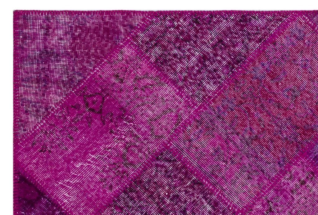 Apex Patchwork Halı Fuşya 26630 120 x 180 cm