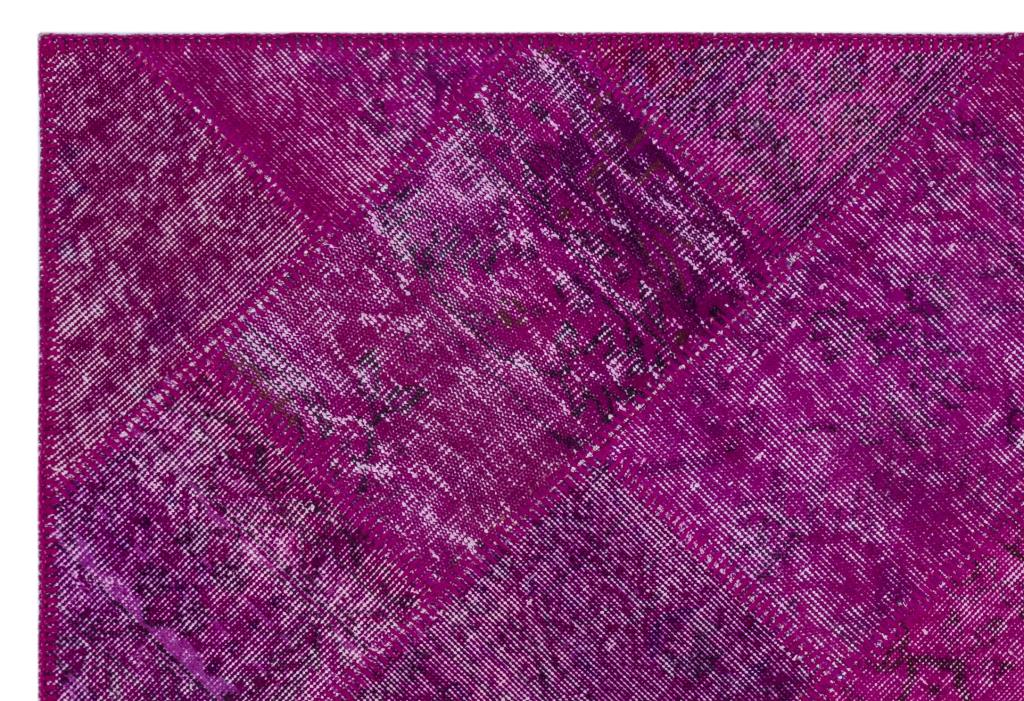 Apex Patchwork Halı Fuşya 26644 120 x 180 cm