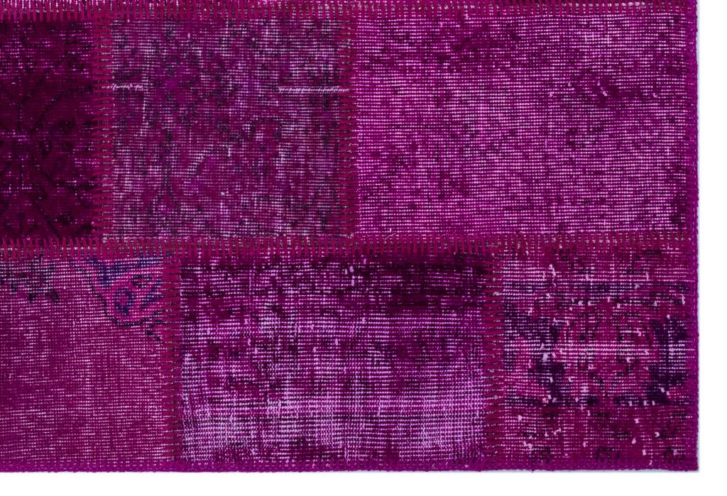 Apex Patchwork Halı Fuşya 26677 120 x 180 cm