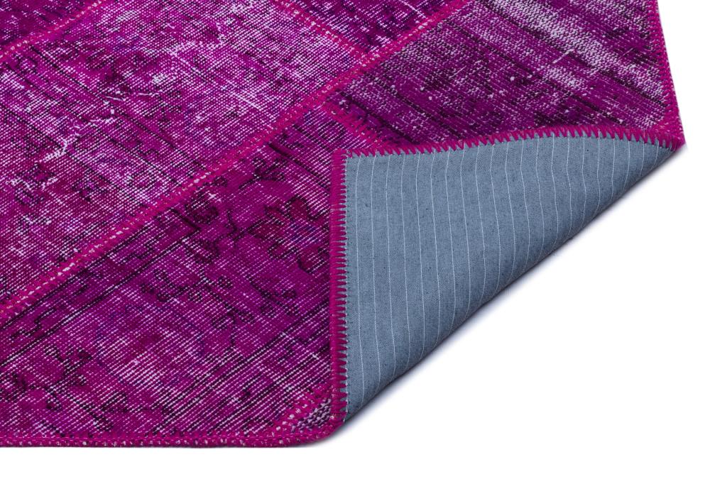 Apex Patchwork Halı Fuşya 26683 120 x 180 cm