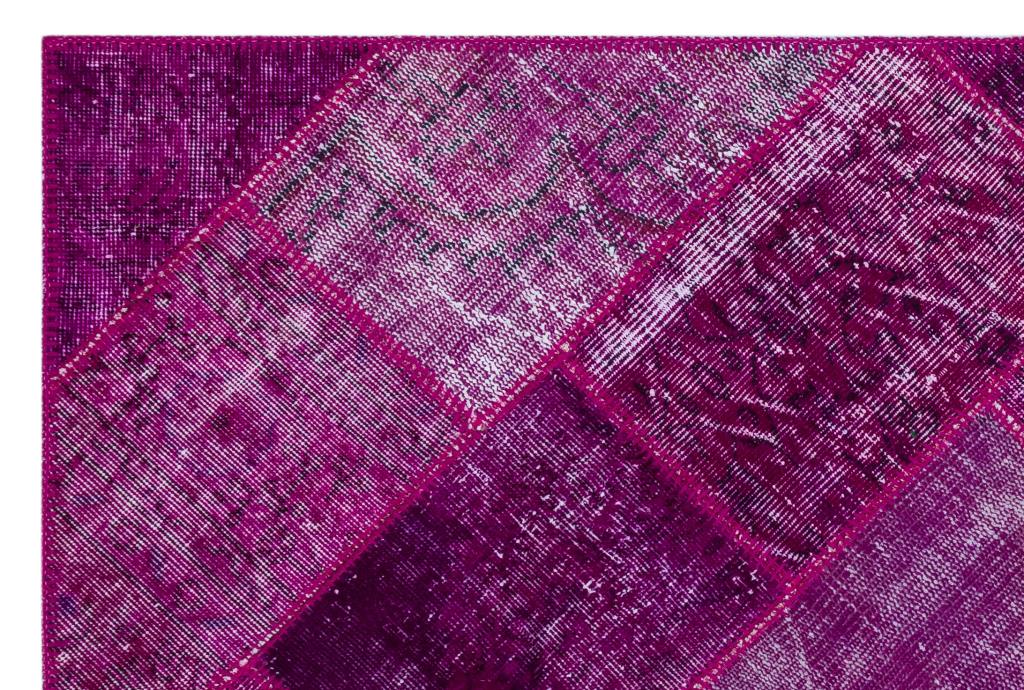 Apex Patchwork Halı Fuşya 26699 120 x 180 cm
