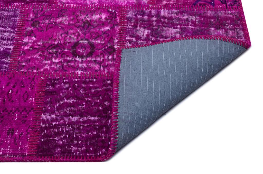 Apex Patchwork Halı Fuşya 26710 120 x 180 cm