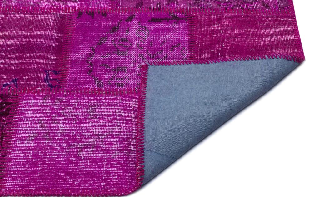 Apex Patchwork Halı Fuşya 26826 120 x 180 cm