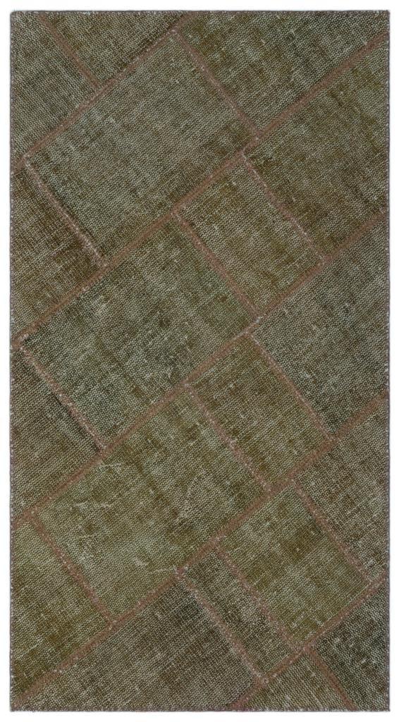Apex Patchwork Halı Gri 24713 80 x 150 cm