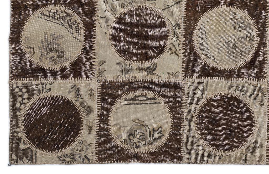 Apex Patchwork Halı Kahve 2092 160 x 230 cm