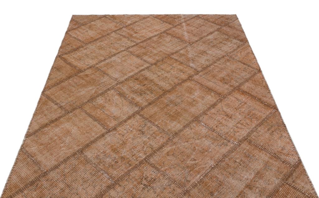 Apex Patchwork Halı Kahve 21007 154 x 230 cm