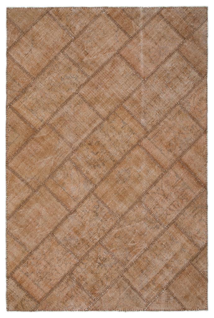 Apex Patchwork Halı Kahve 21007 154 x 230 cm