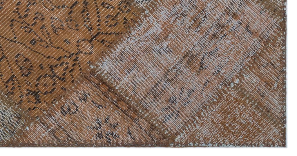 Apex Patchwork Halı Kahve 21332 80 x 153 cm