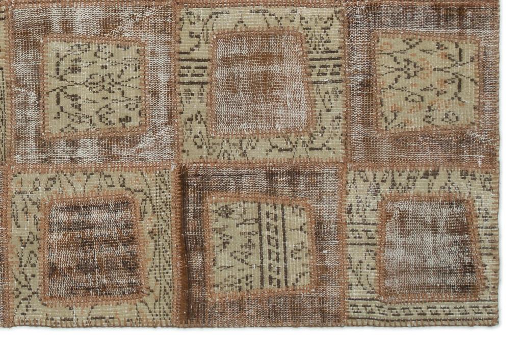 Apex Patchwork Halı Kahve 21435 160 x 242 cm