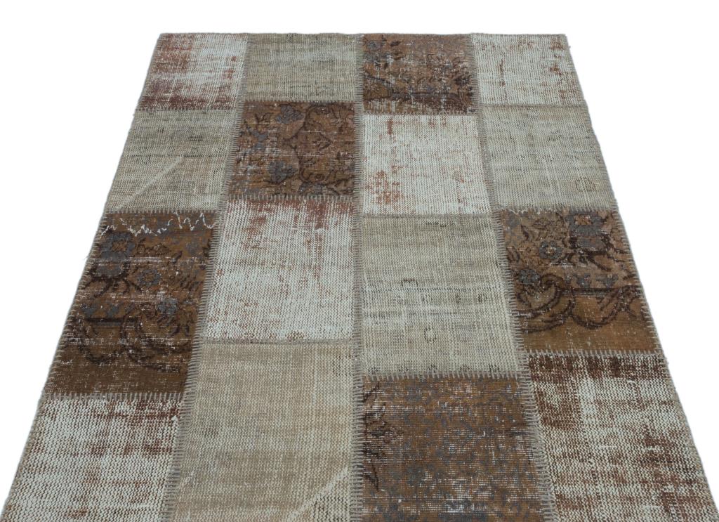 Apex Patchwork Halı Kahve 22317 120 x 180 cm