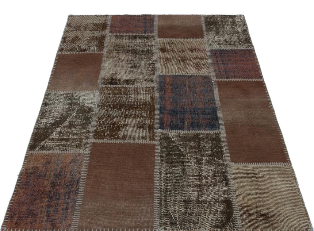 Apex Patchwork Halı Kahve 22337 120 x 180 cm
