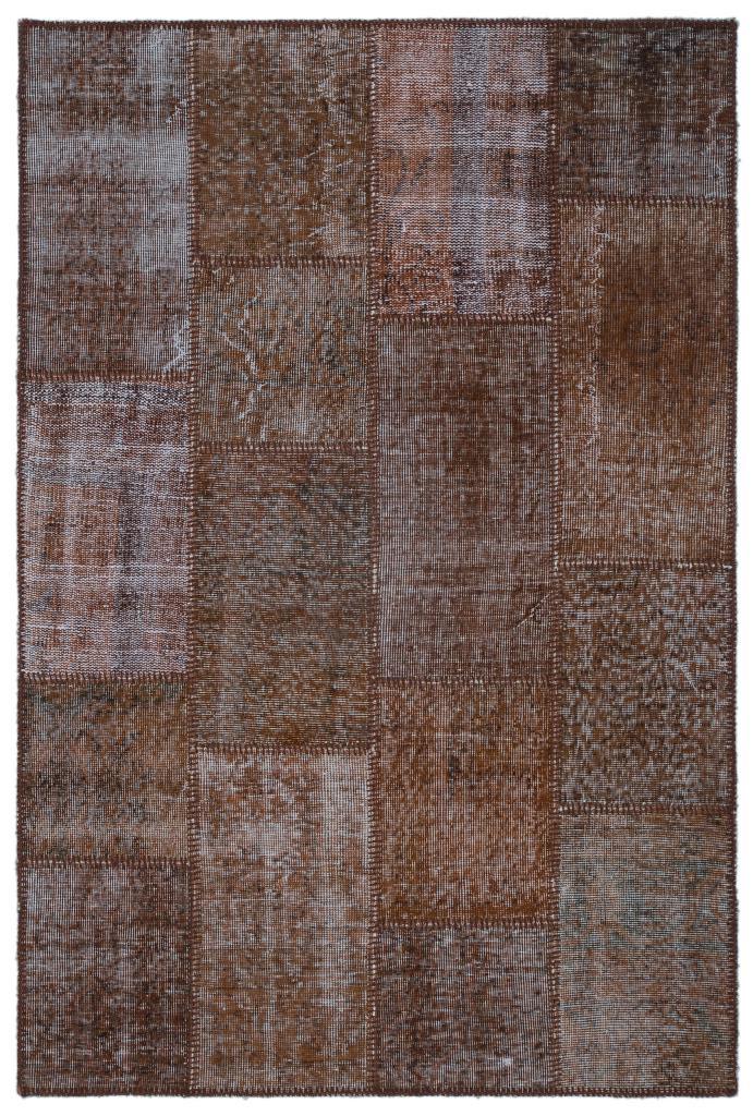Apex Patchwork Halı Kahve 22377 120 x 180 cm
