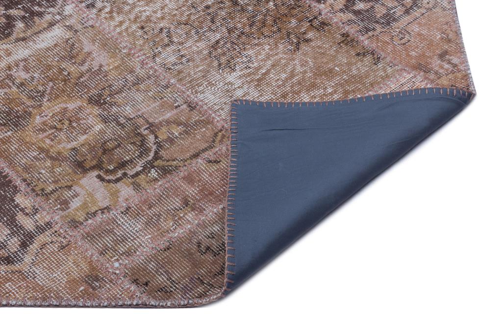 Apex Patchwork Halı Kahve 26648 120 x 180 cm
