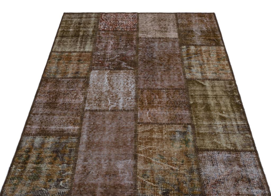 Apex Patchwork Halı Kahve 26664 120 x 180 cm